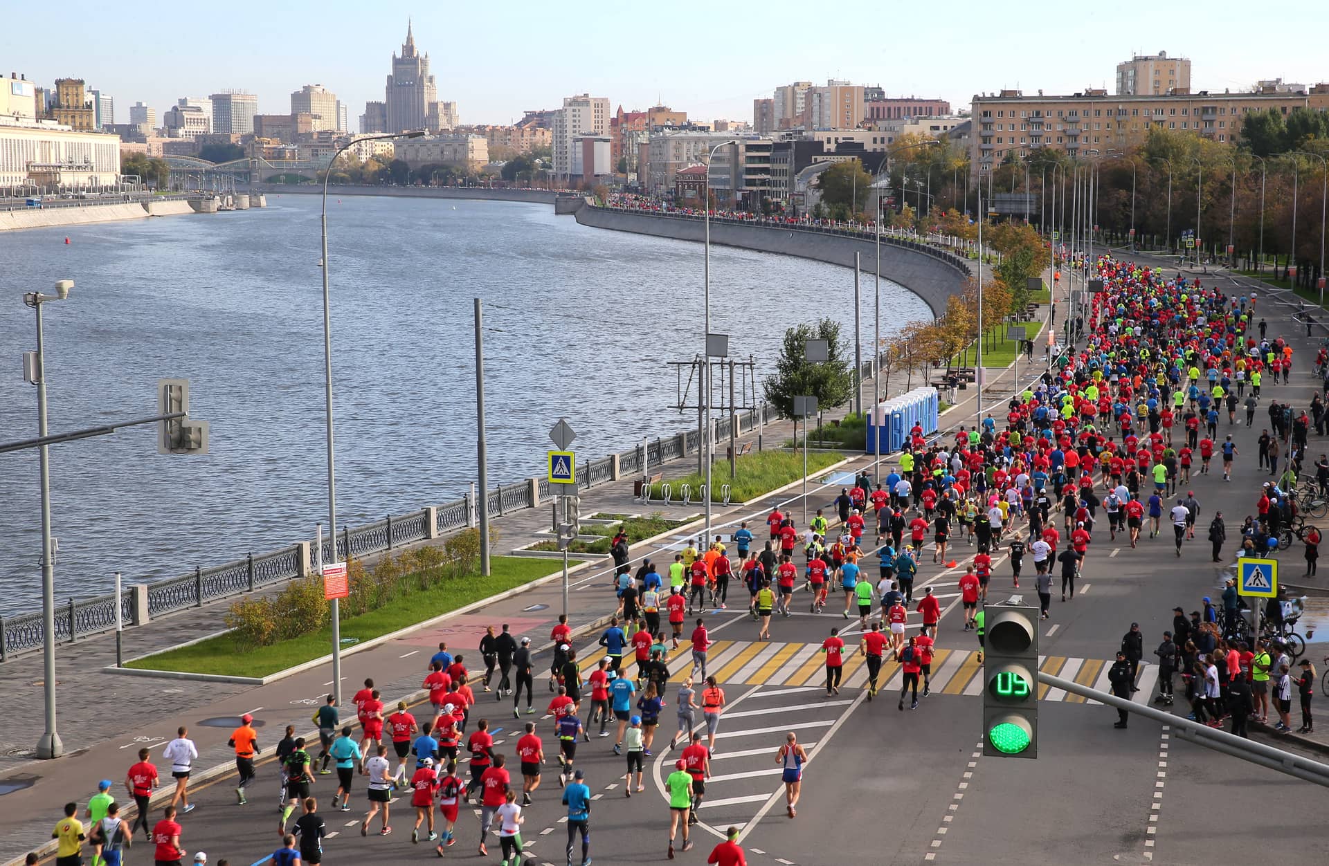 Москва принимает второй Большой фестиваль бега